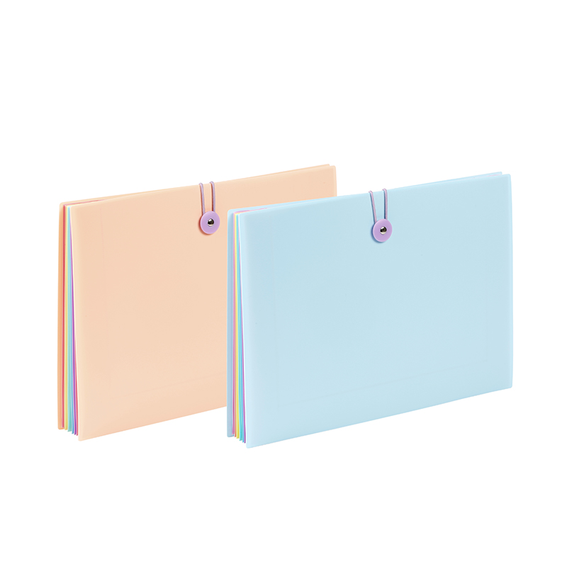 Trieur extensible 8 compartiments Rainbow Pastel
