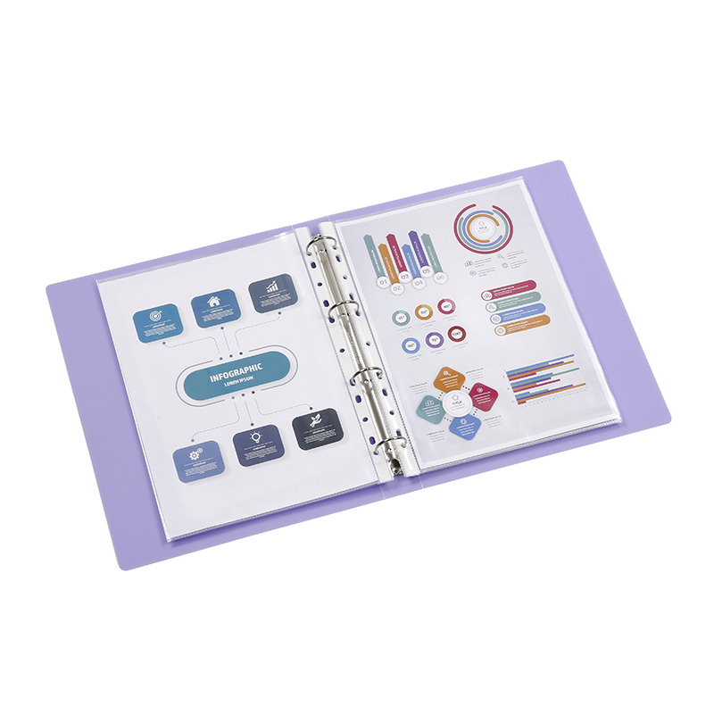 Maxi classeur A4 4 anneaux Propysoft