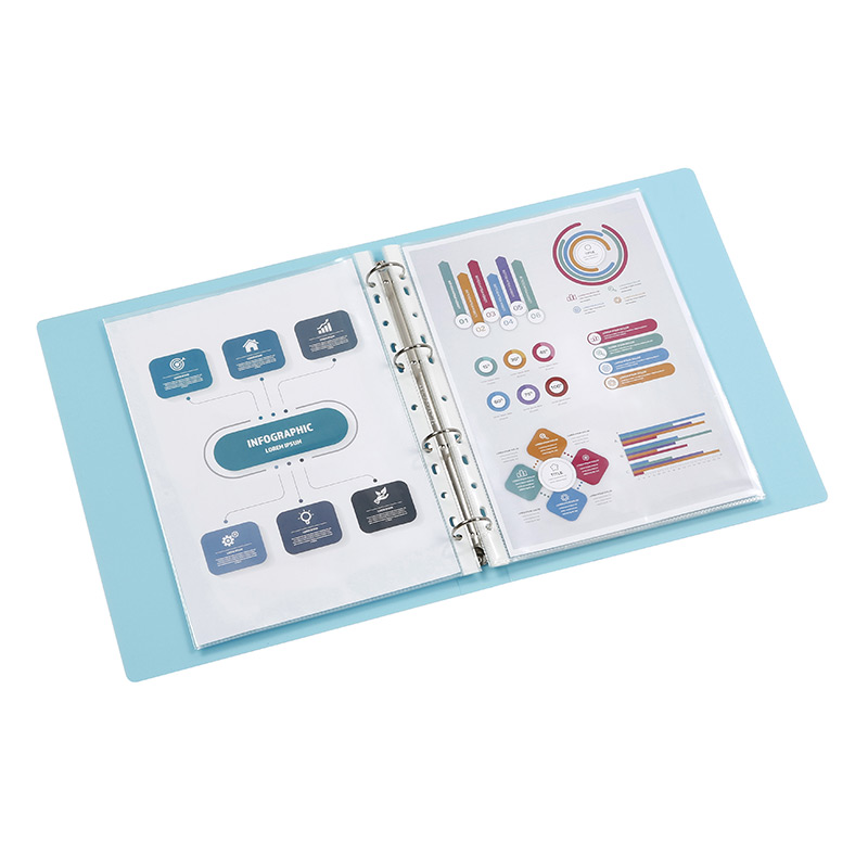 Maxi classeur A4 4 anneaux Propysoft