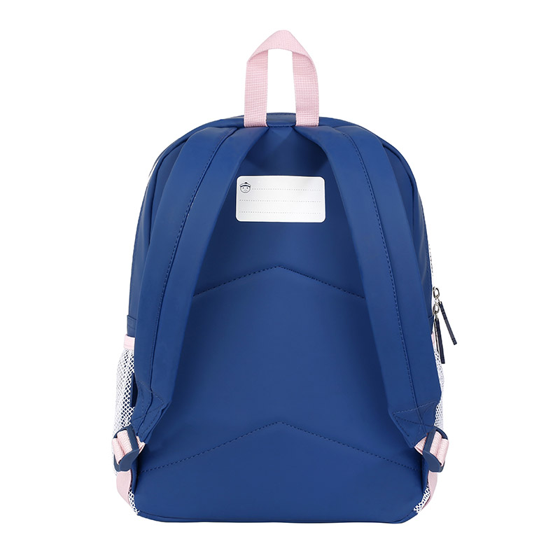 Sac à dos Ptit Matelot bleu marine et rose pastel